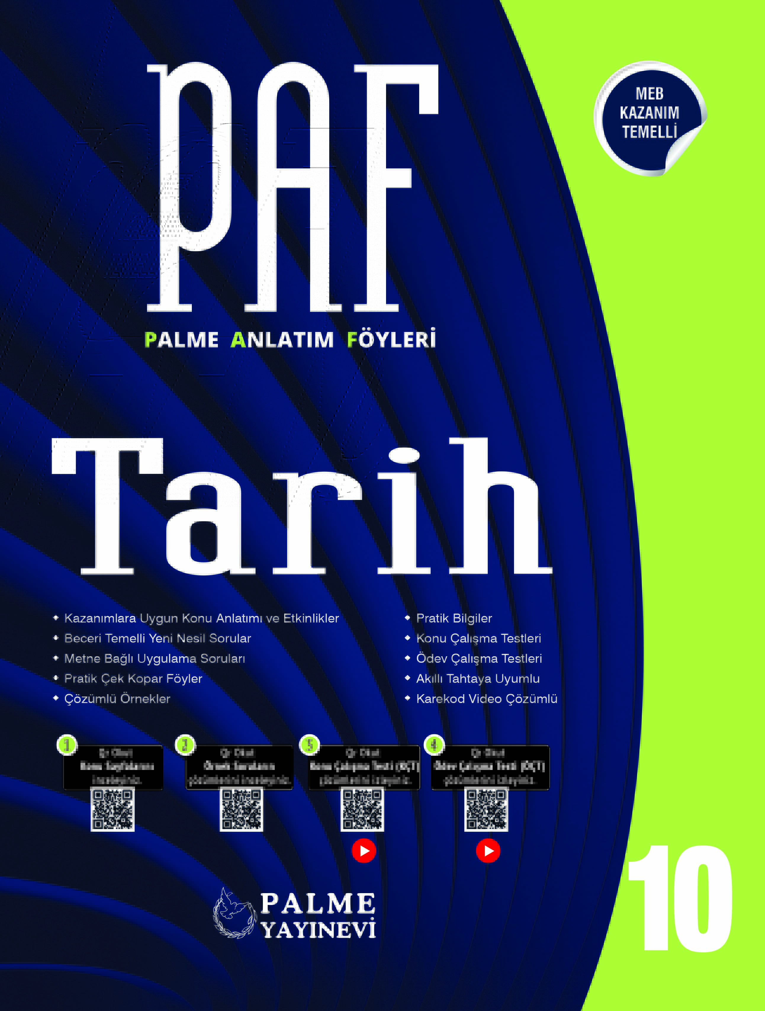 10. Sınıf Tarih Paf kapak görseli